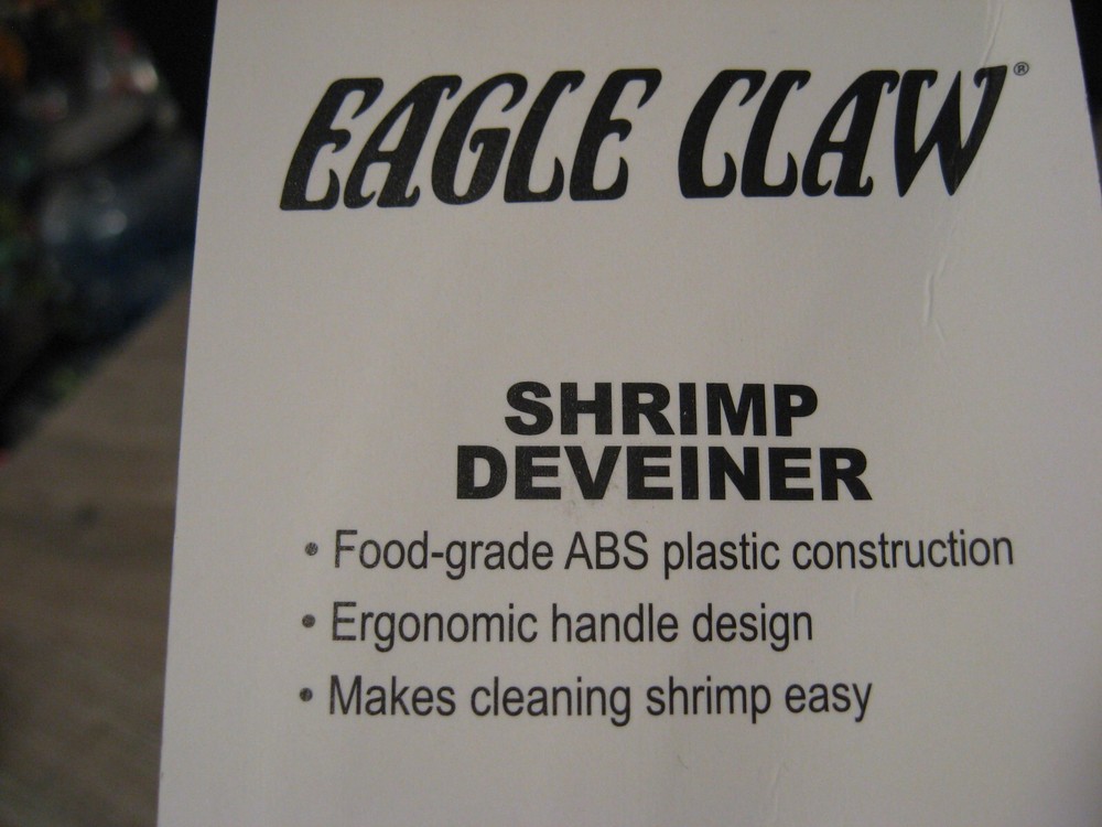 Eagle Claw 10" Plastic Shrimp Deveiner Tool - ECSDEV