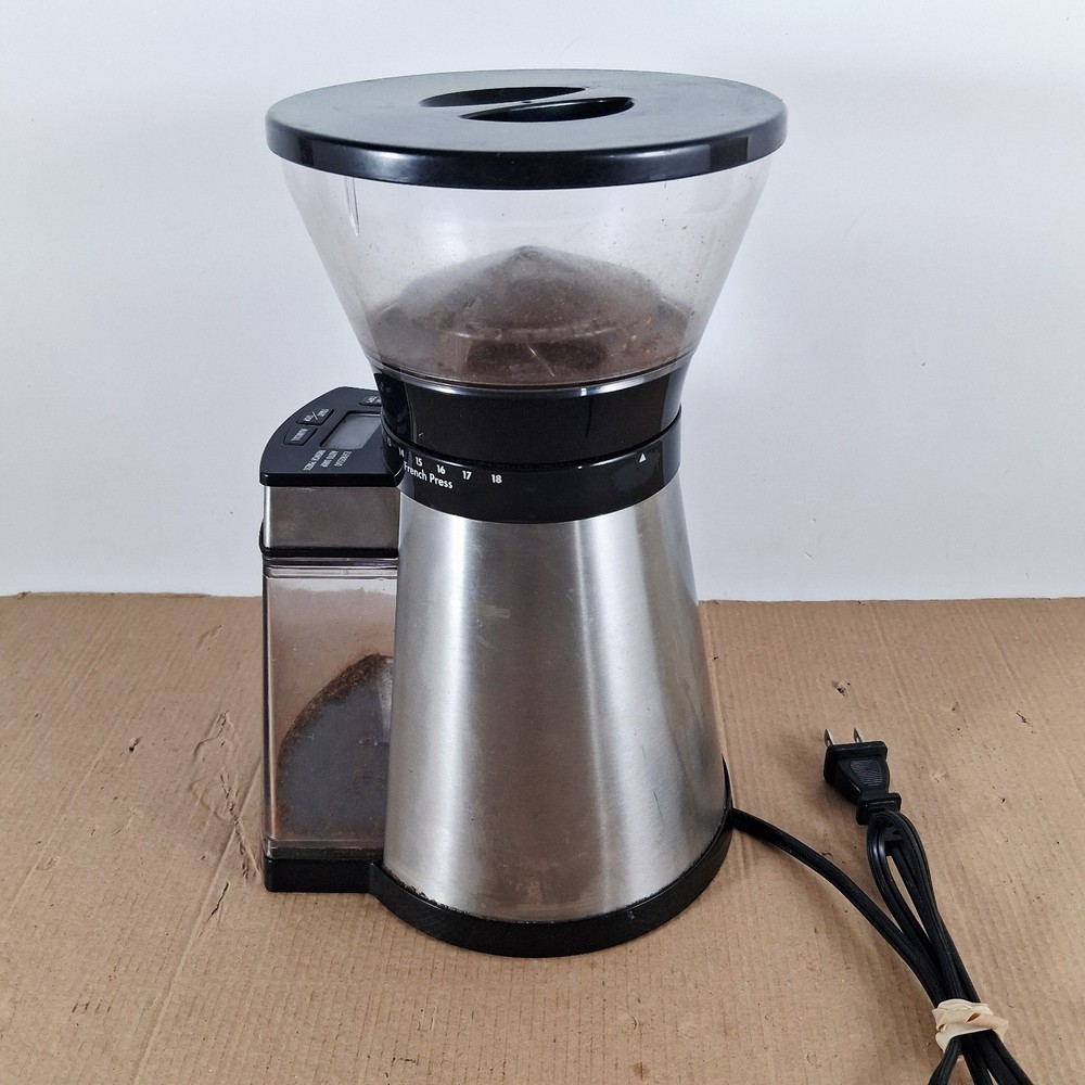 Cuisinart Conical Burr Grinder CBM-18C Programmable Coffee Mill LCD Screen