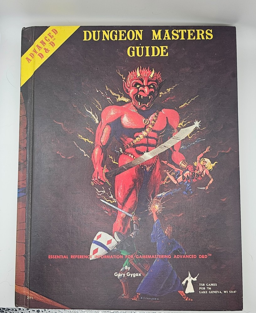 Dungeons & Dragons Advanced D&D Dungeon Master's Guide Revised Edition 1979