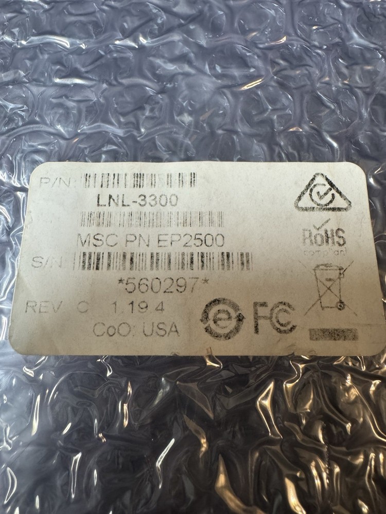 New Lenel LNL-3300 Intelligent System Controller