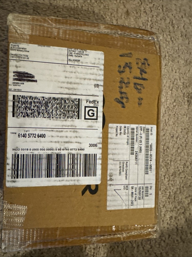 NCR Model: 5815 EPP4 - 445-0783574