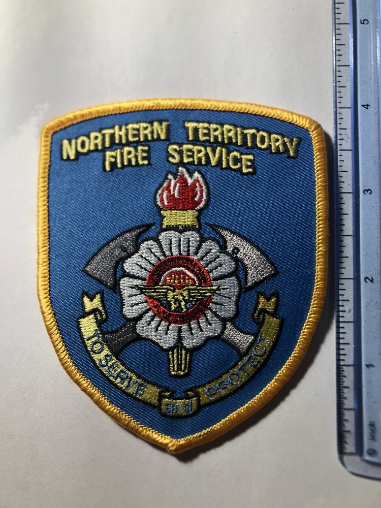 Northern Territory Fire Service Patch ~ Australia ~ RARE