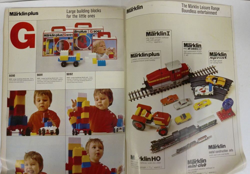 Vintage Marklin 1973 Catalog