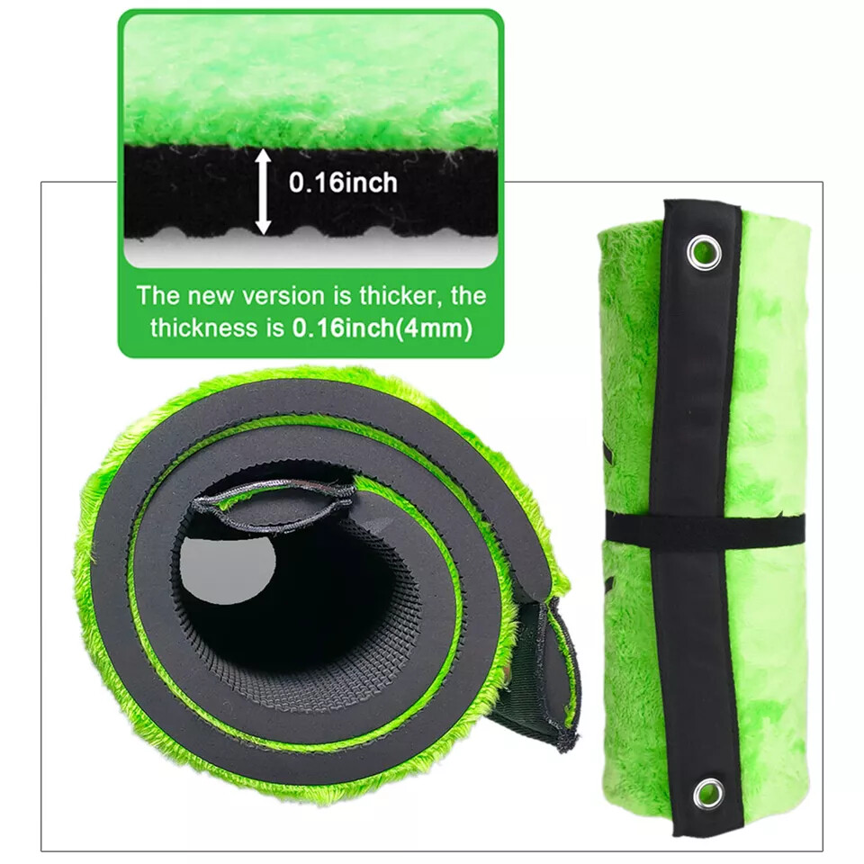 Golf Training Mat Swing Detection Practice Training Hitting Aid Game Velvet Pad