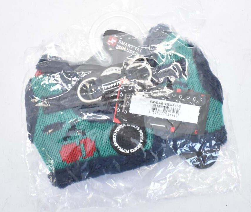 Pavid Cheryl Harness B Navy Blue Small Size Buckle Hook & Loop Fastener