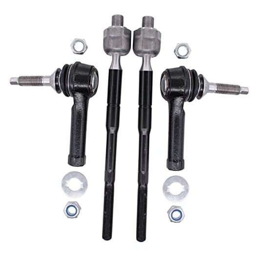 Inner and Outer Front Left Right Steering Tie Rod End Set for Explorer 11-17,