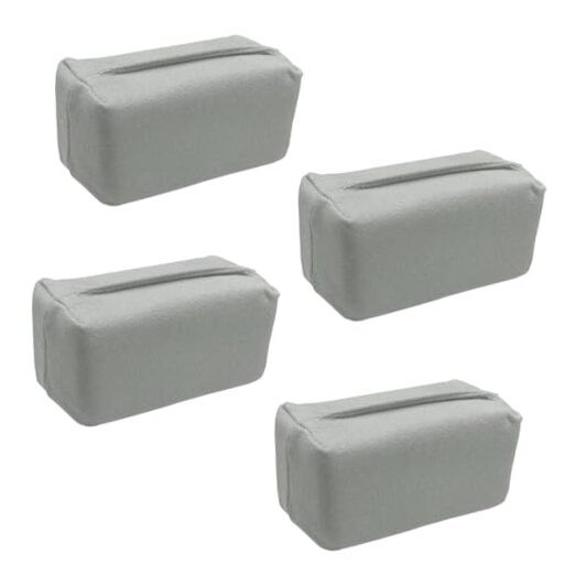 Suede Microfiber Applicator Pad, Ceramic Coating Sponge Pads, Automotive 4PCS