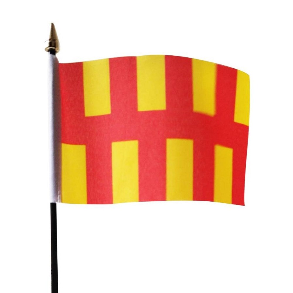 1 Northumberland Hand Flag 6"x4" - Polyester- +FREE POSTAGE