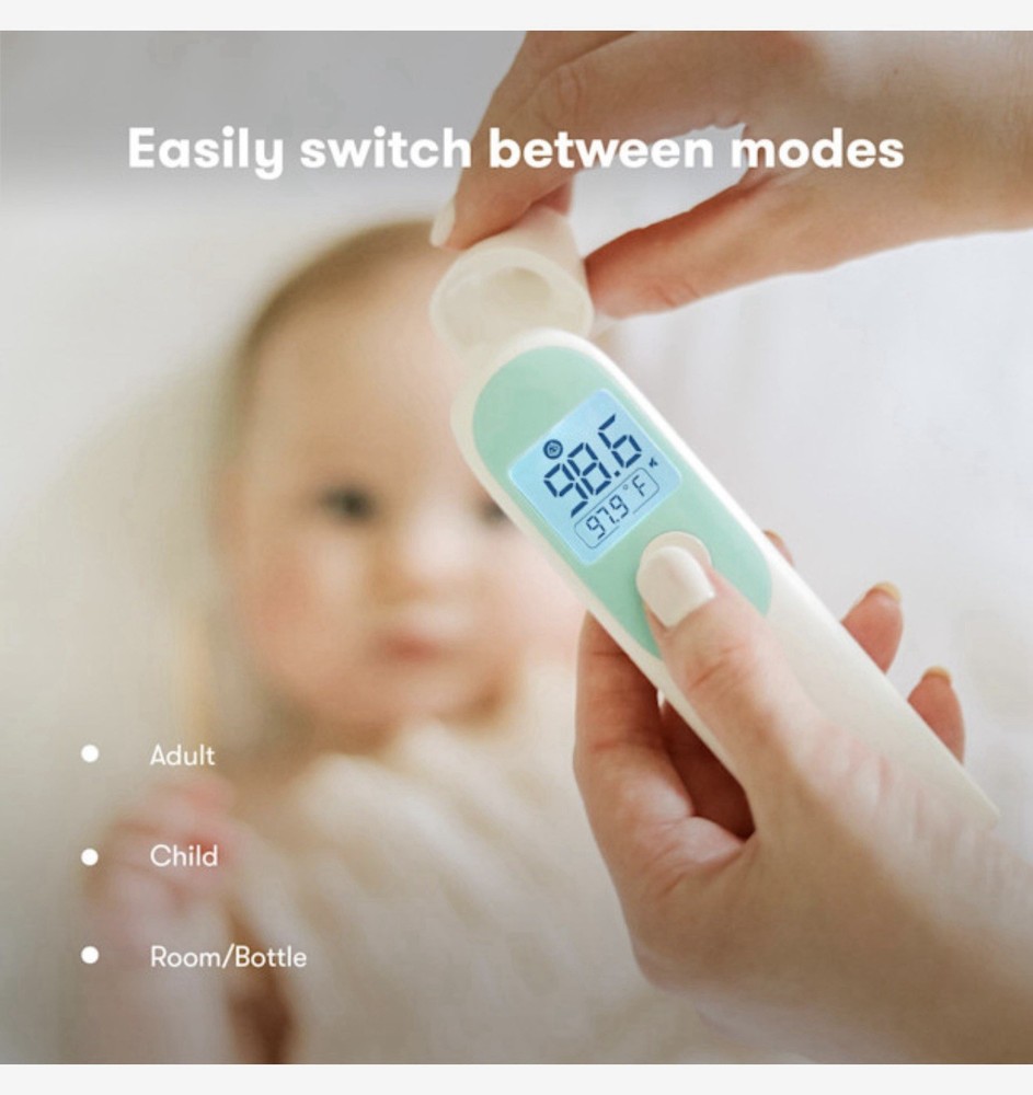 FridaBaby Forehead Thermometer - White