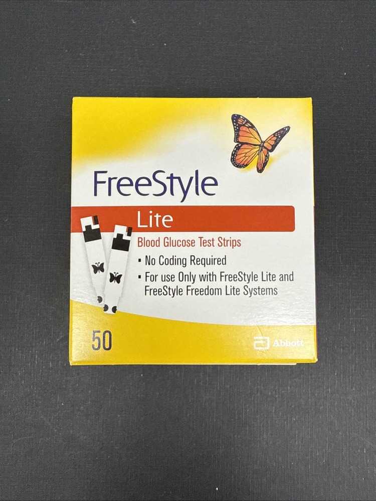 Freestyle Lite Blood Glucose Diabetic Test Strips
