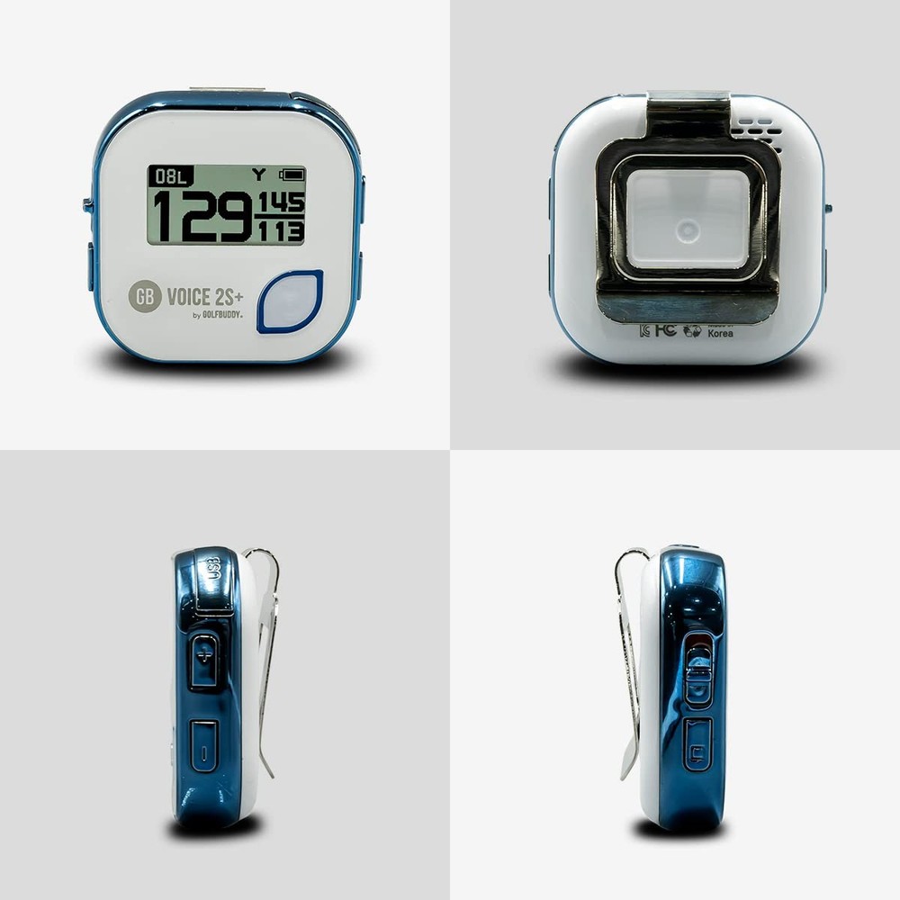 GolfBuddy Voice 2S Talking GPS Device for Precise Golf Distances and Navigation