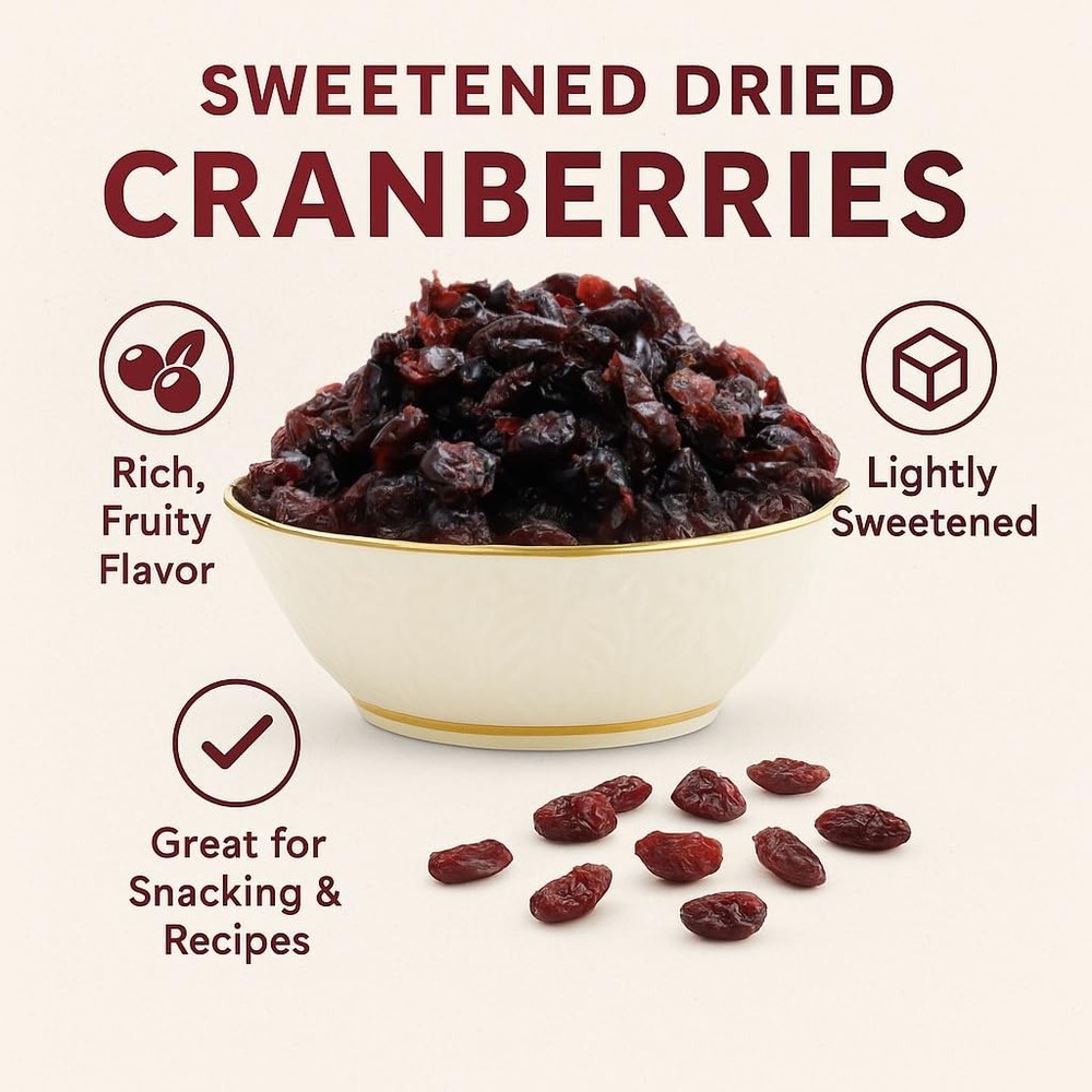 Dried Cranberries 3 Lbs
