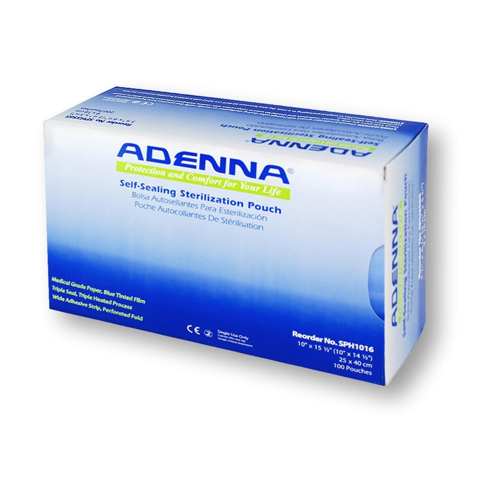 Adenna Triple Seal Sterilization Pouches (11 Sizes)