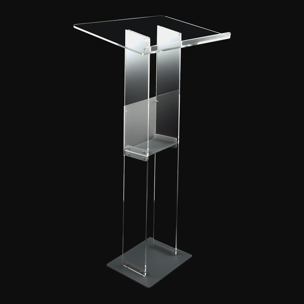 Acrylic Podium Stand for Presentations, Lectures & Conferences