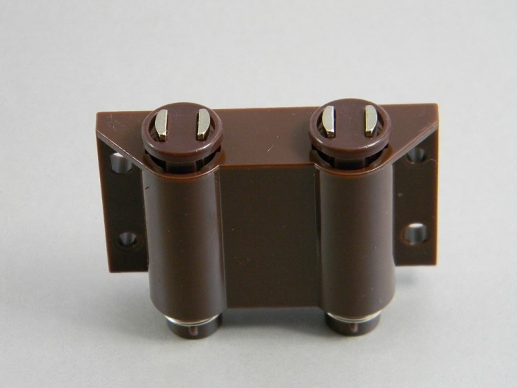Double Magnetic Touch Catch Brown