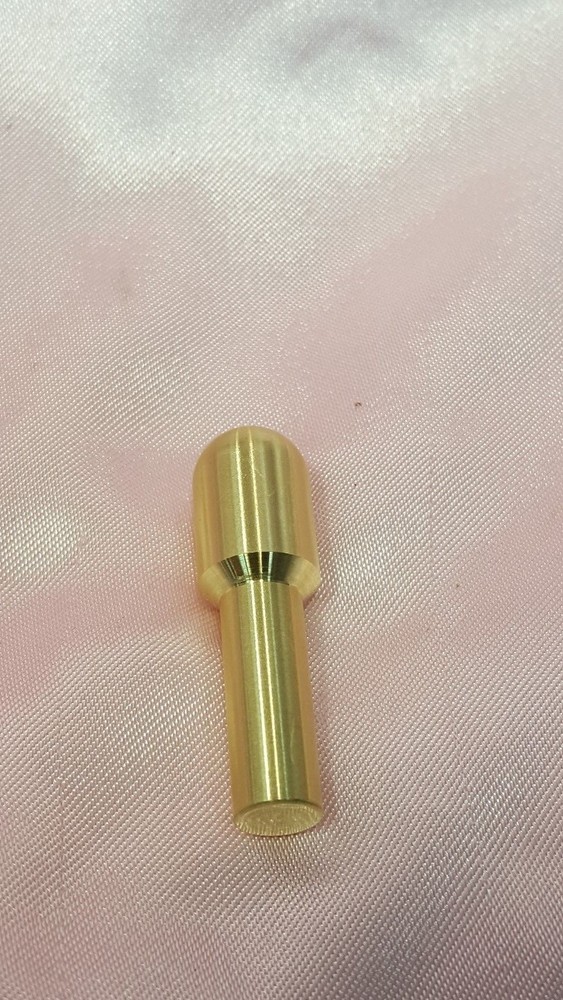Brass Muzzle Lap - 1/2"- Gunsmith Tools-Rifle-Pistol Crowning-Lapping Crown