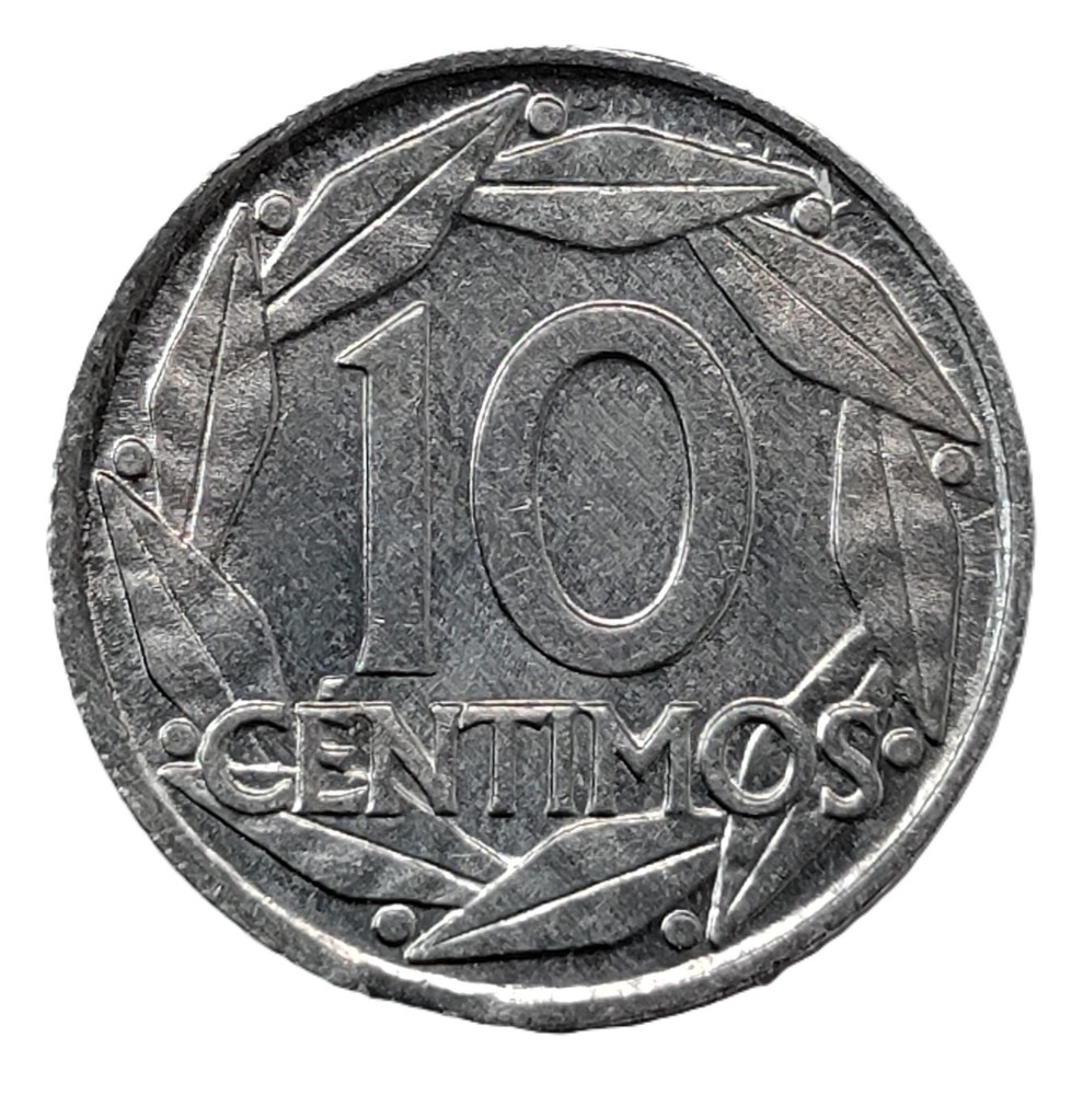 1959 SPAIN 10 CENTIMOS COIN