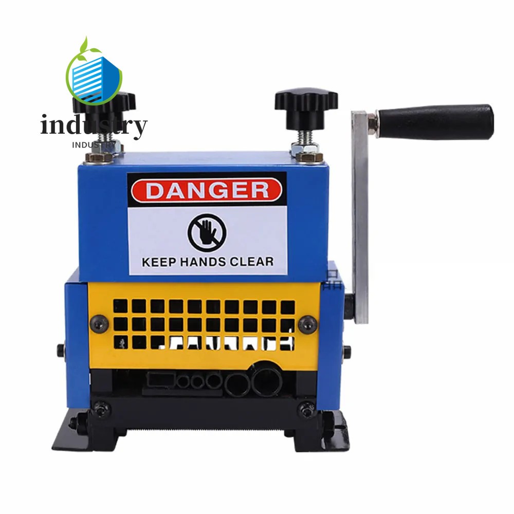Hand Crank+Electric Drill Driven Wire Stripping Machine Small Stripping Machine