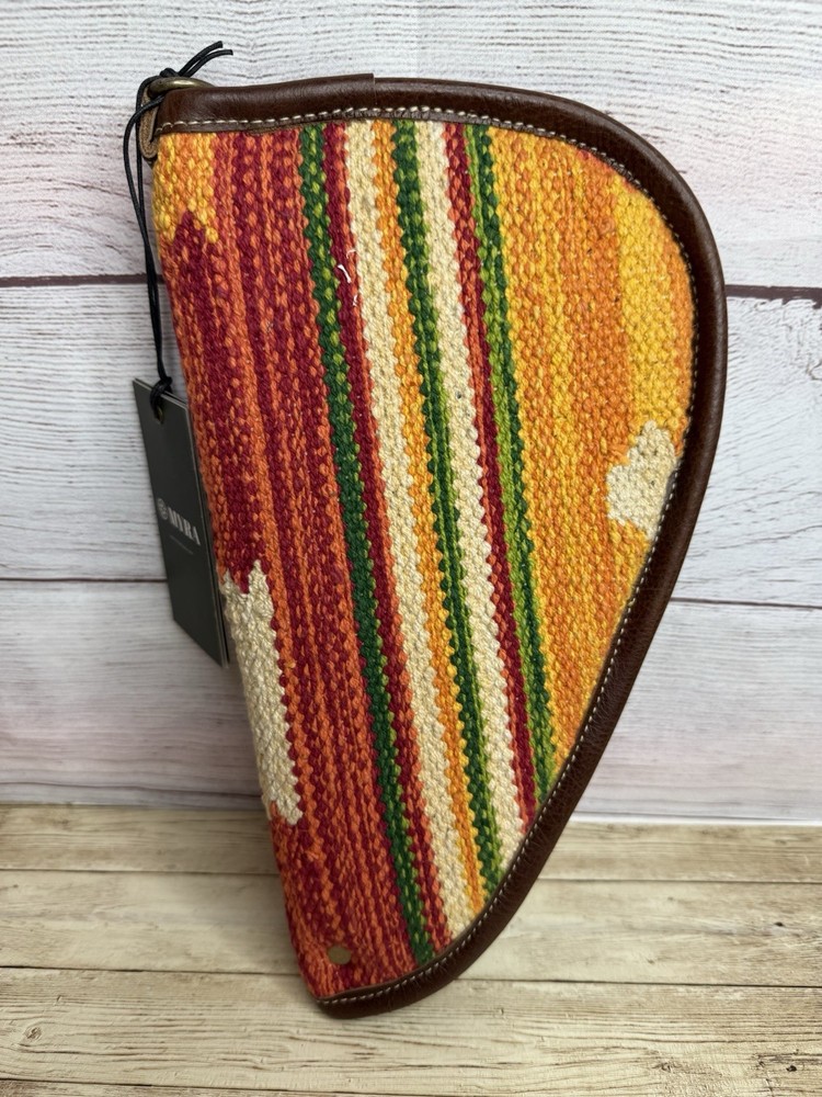 MYRA ~ LEATHER & RUG ~ PISTOL ~ CASE