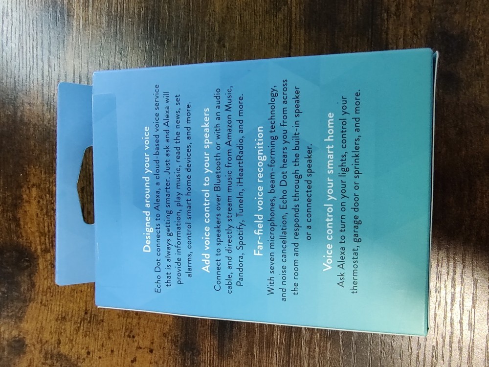 Amazon Echo Dot (2nd Generation) Smart Speaker - Black NEW Open Box