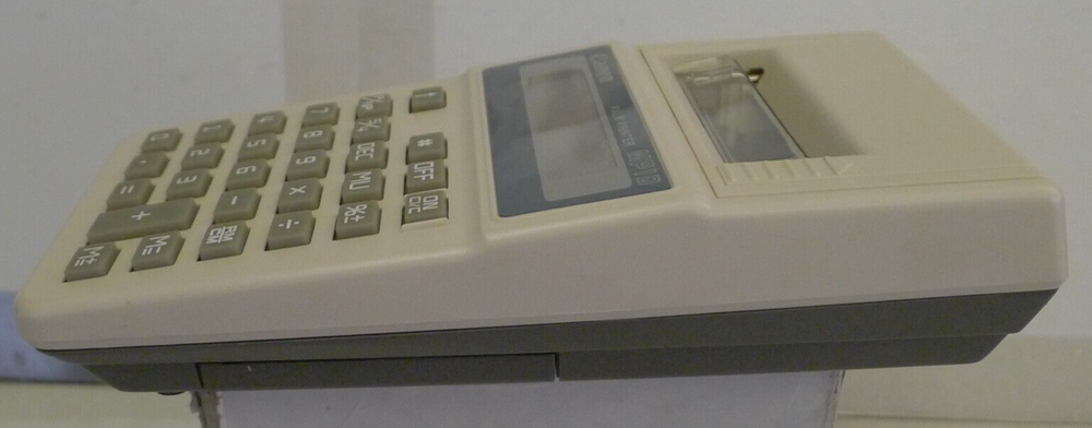 Canon MP1D Palm Printer Calculator - Print Error