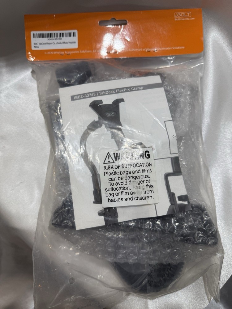 iBOLT MOUNTS TabDock Fllexpro Clamp Mount 7"-10" Tablets IBBZ-33763