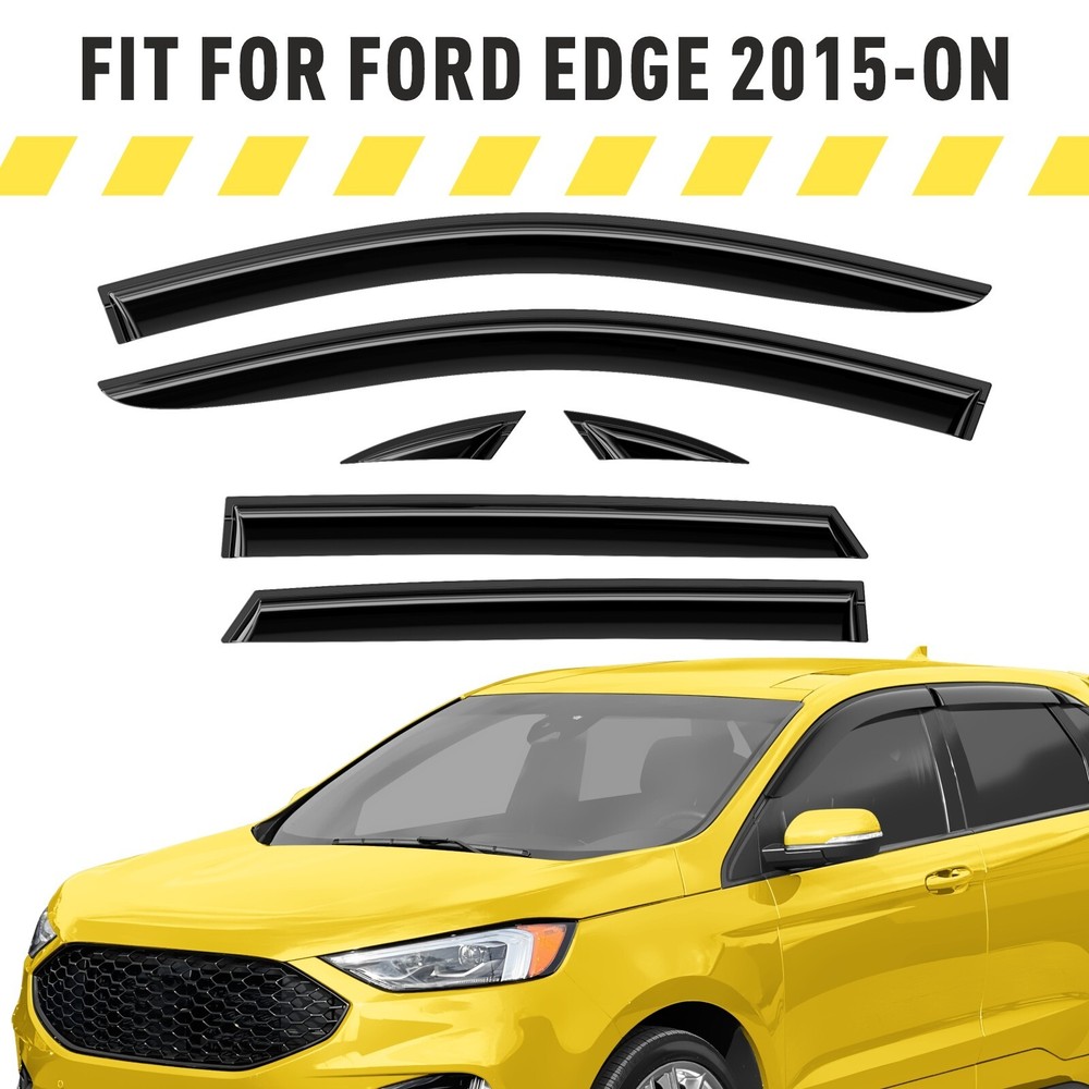 Rain Guards Vent Visors Shade for 2015-2025 Ford Edge