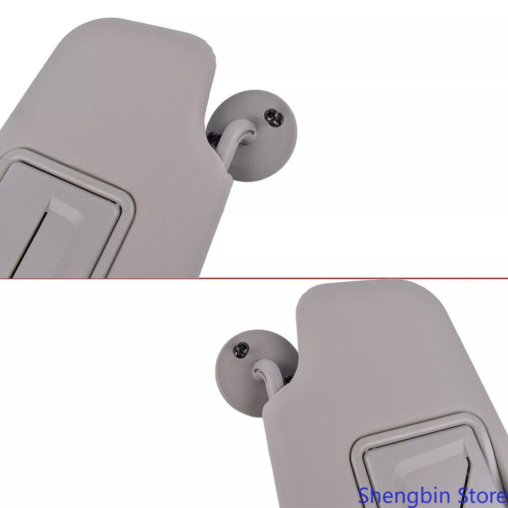 Replacement Sun Visor Set for Chevrolet Driver & Passenger Side Gray