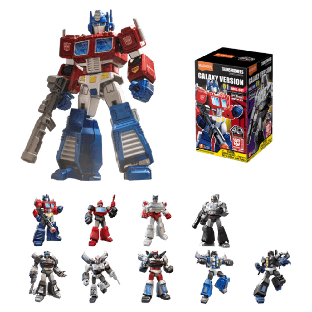 Blokees Transformers Galaxy Version 01 Roll Out