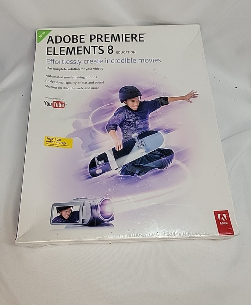 Adobe Premiere Elements 8 Education Movie Creator for Windows  New