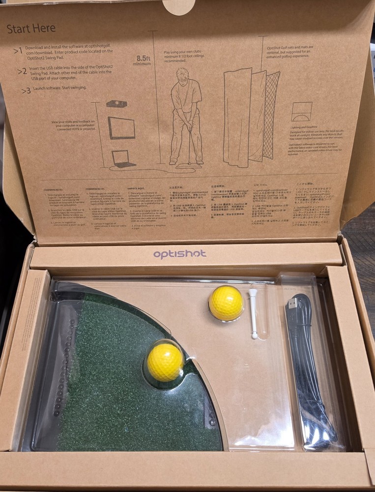 Optishot 2 Golf Simulator NEW OPEN BOX