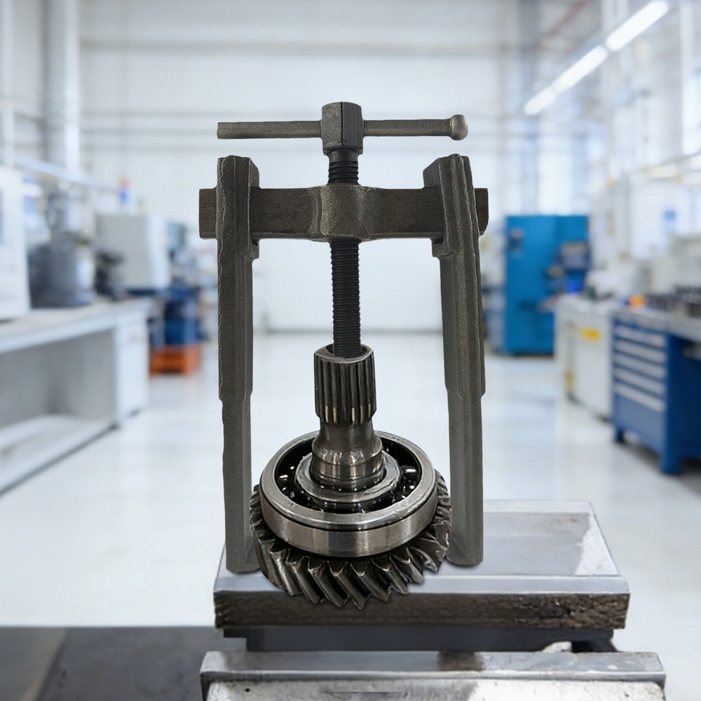 Two-Jaw Bearing Puller, Gears/Pulleys Removal Tool, Steel Adjustable Puller