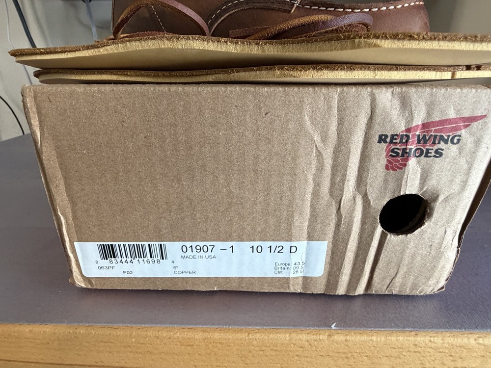 Red Wing Boots # 01907