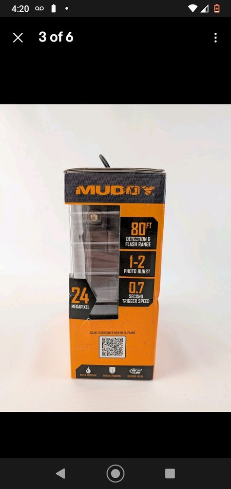 Game & Trail Camera Cellular By Muddy Mitigator Brown