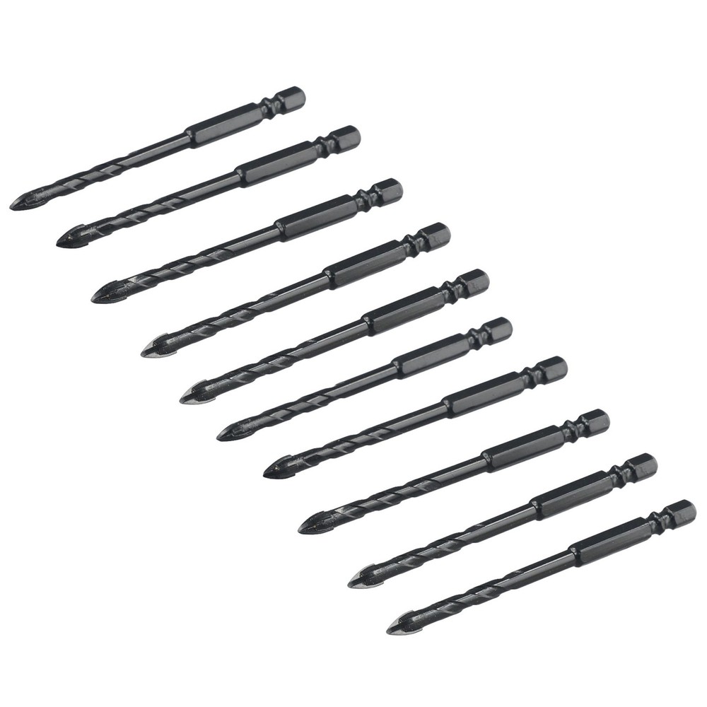 Tools 10pcs 6mm Drill Bits Tiles Ceramic Drilling For Tile Brick Glass