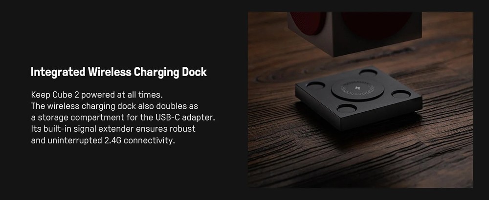 8BitDo Retro Cube 2 Wireless Bluetooth Speaker for N Edition Keyboard and Mouse