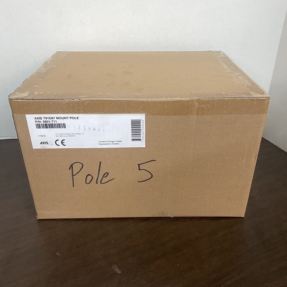 AXIS COMMUNICATIONS T91D67 Pole Mount 5801-711