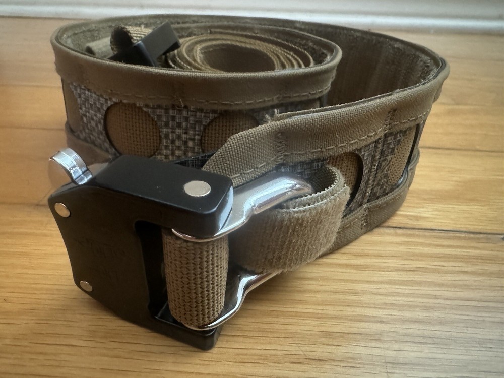 Tan MEDIUM Ferro Bison STYLE Tactical Battle Belt