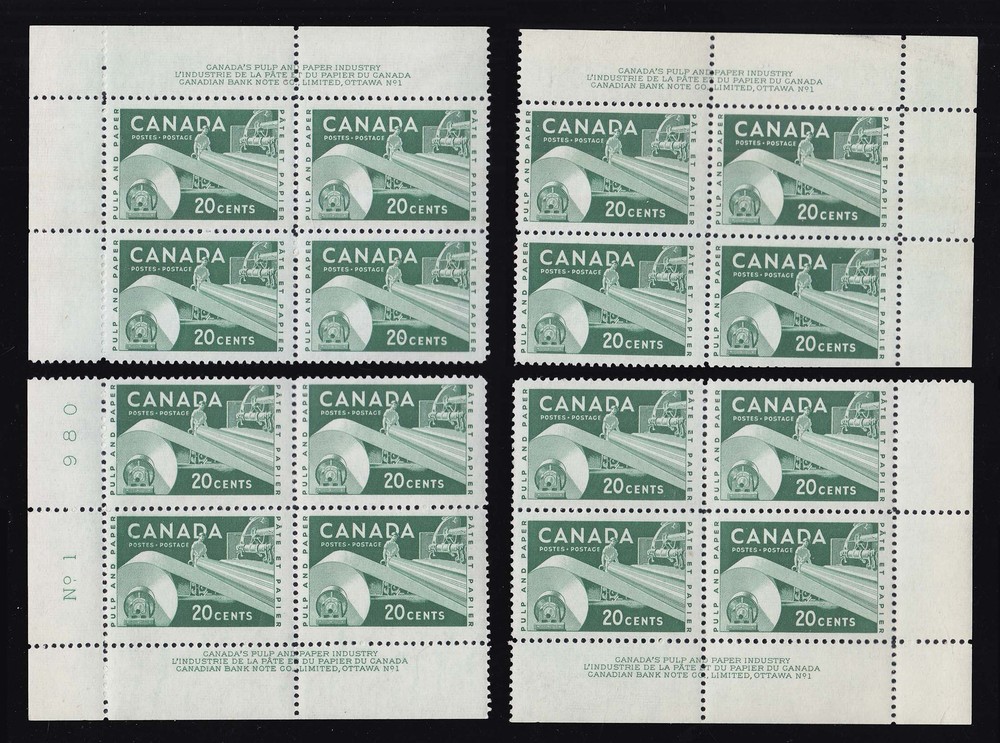 Canada Scott 362 Mint never hinged.