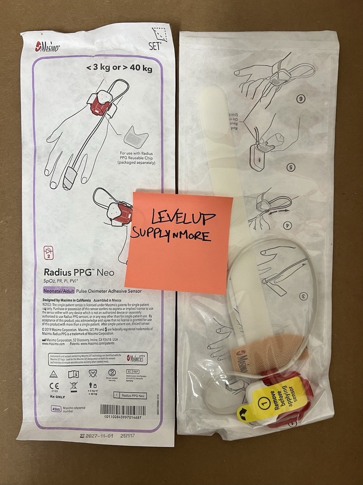 MASIMO 4585 RADIUS PPG NEO ADH SENSOR 20/BOX