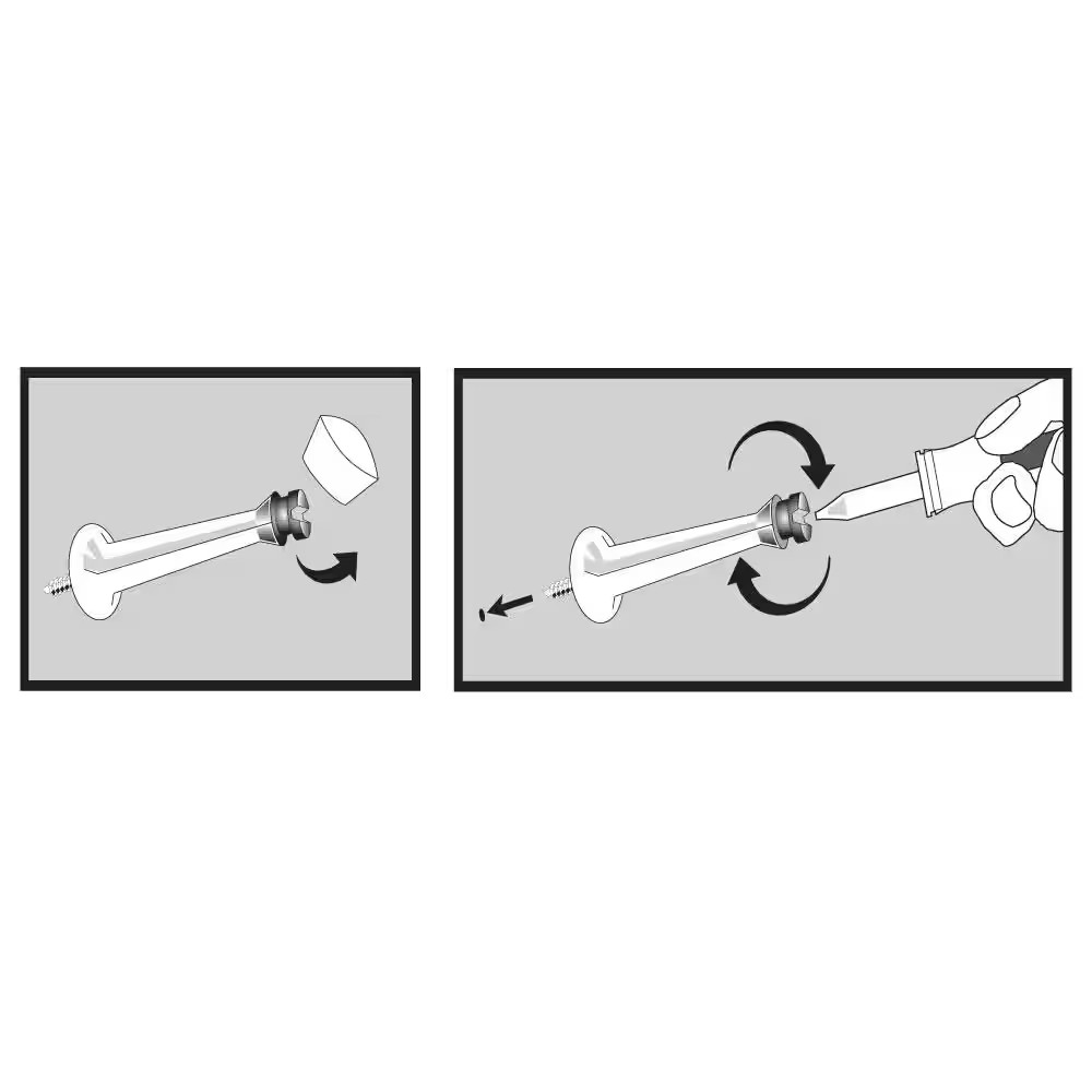 (5-Pack) Satin Nickel Solid Door Stop