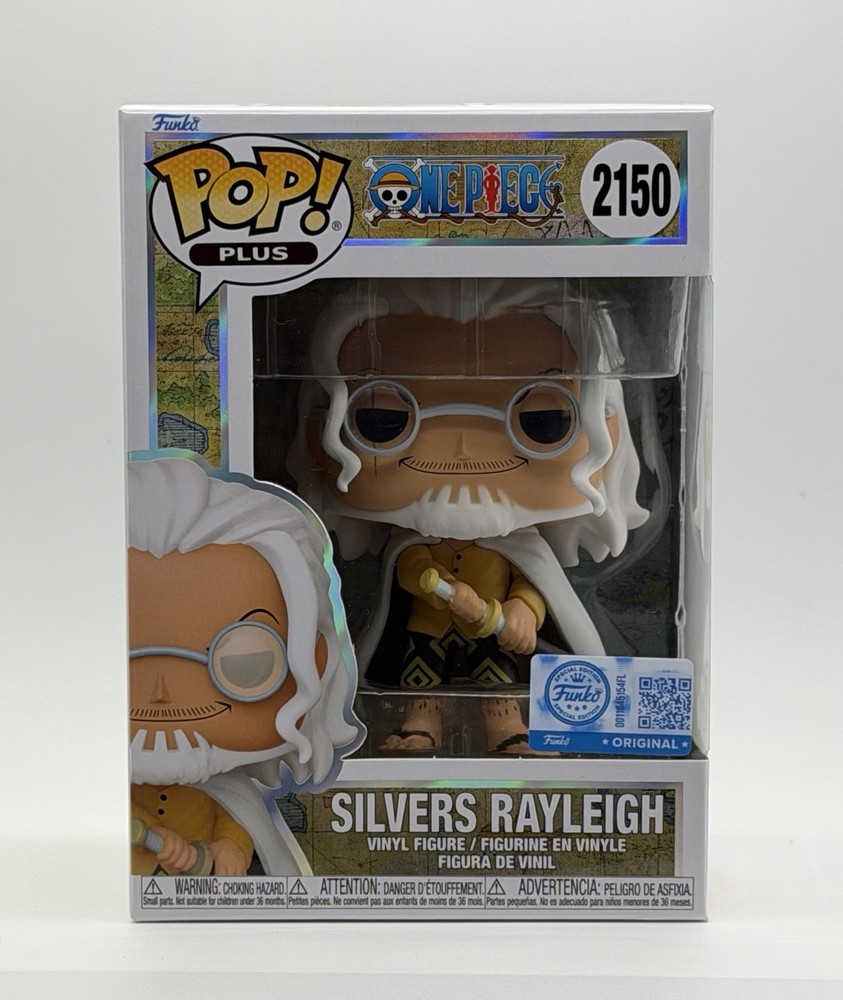 Funko Pop! Plus: One Piece #2150 Silvers Rayleigh (with Protector) - NEW