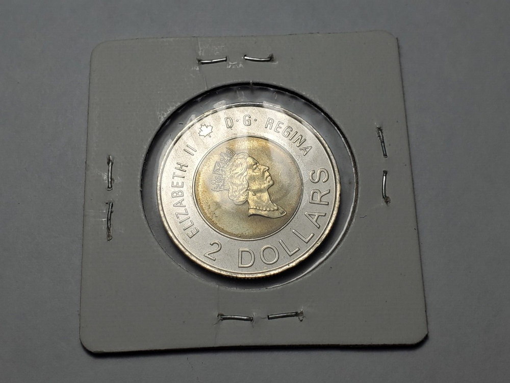 2000 Knowledge CANADA PL Two Dollar Toonie Coin T140