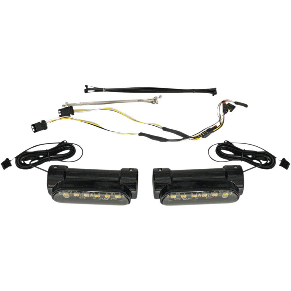 Custom Dynamics Engine Guard Light - FLH - Black | CD-CB-AW-BCM-B