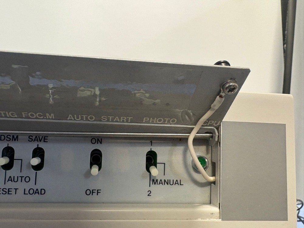 Hitachi SEM Scanning Electron Microscope S-2460N Control Panel Part 48E-0732