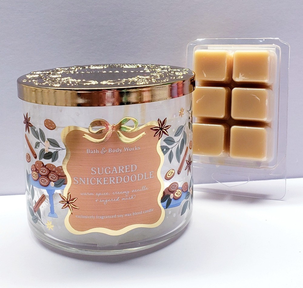 SUGARED SNICKERDOODLE -Bath & Body Works Candle Wax Melts- $6 per pack