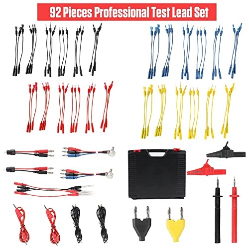 Automotive Circuit Test Leads Kit 92 Pieces, Multimeter Multi Function
