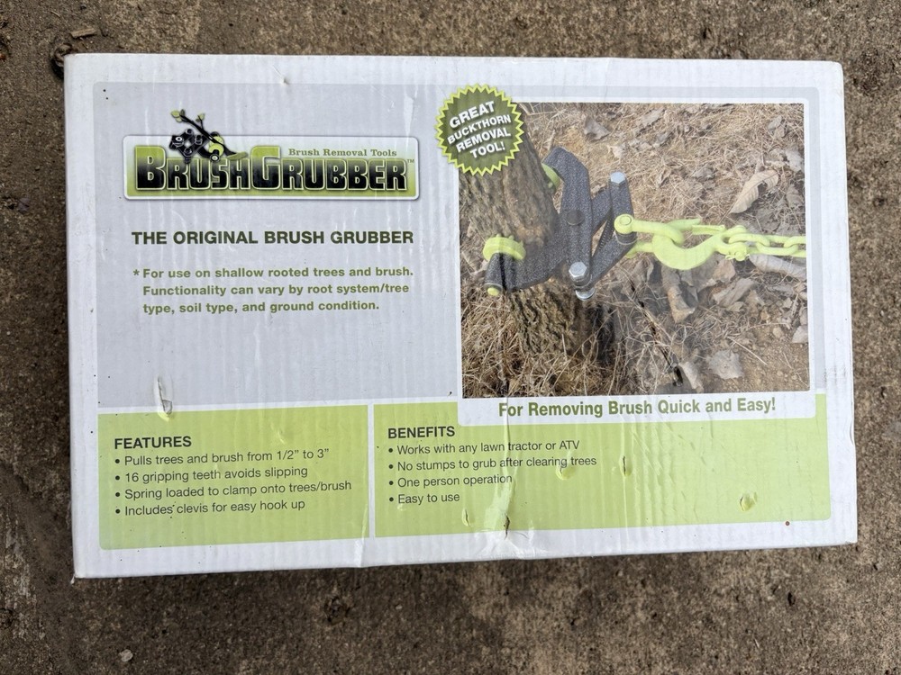 Brush Grubber, Model# BG-01
