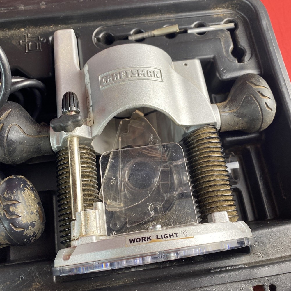 Craftsman (320.17543) Variable Speed Router Combo Kit W/Guide And Case!