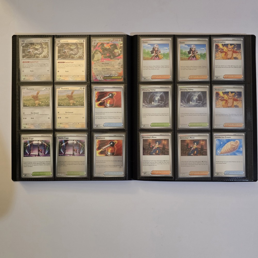 Phantasmal Flames 100% Complete Master Base Set w/ Binder to complete